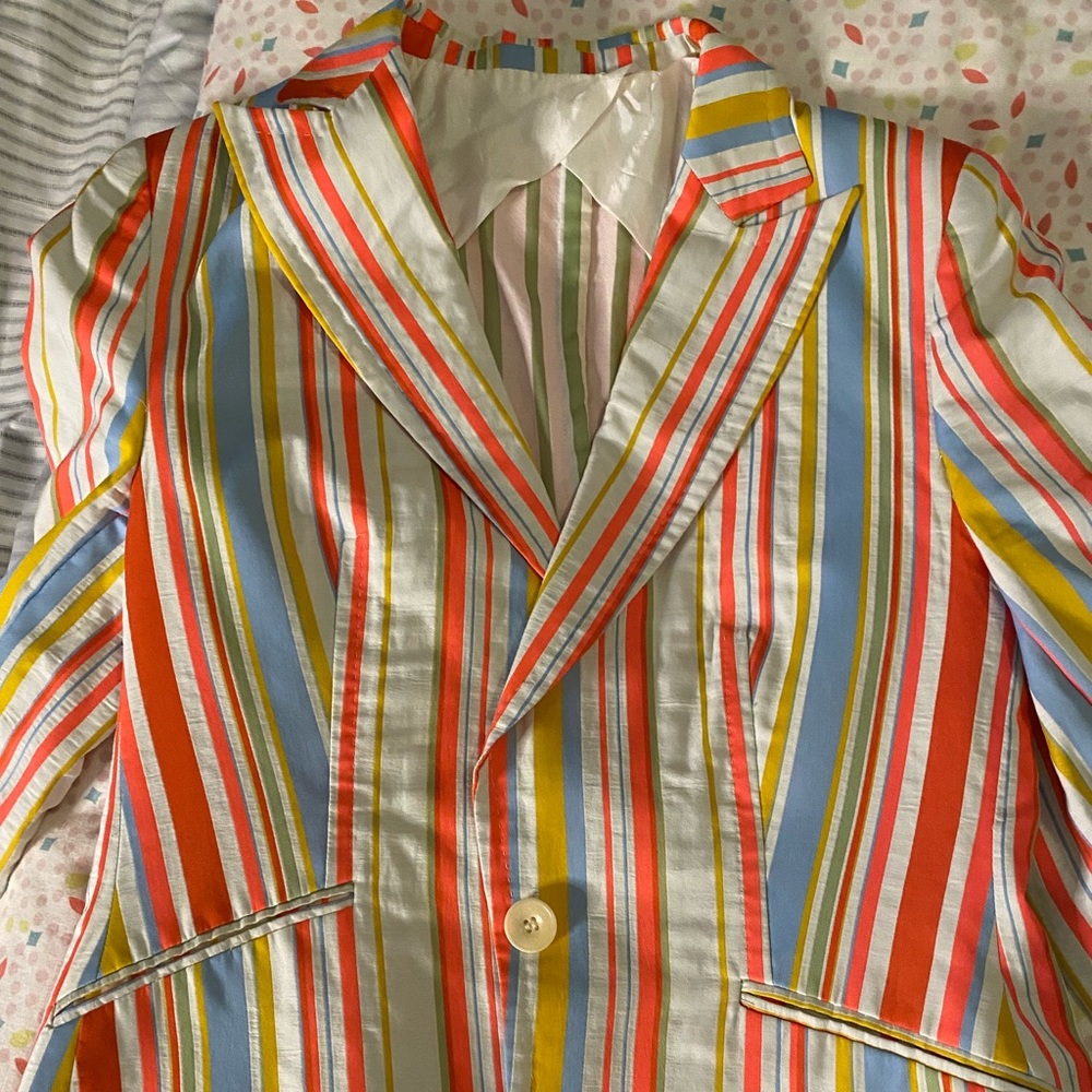 Multi colored blazer